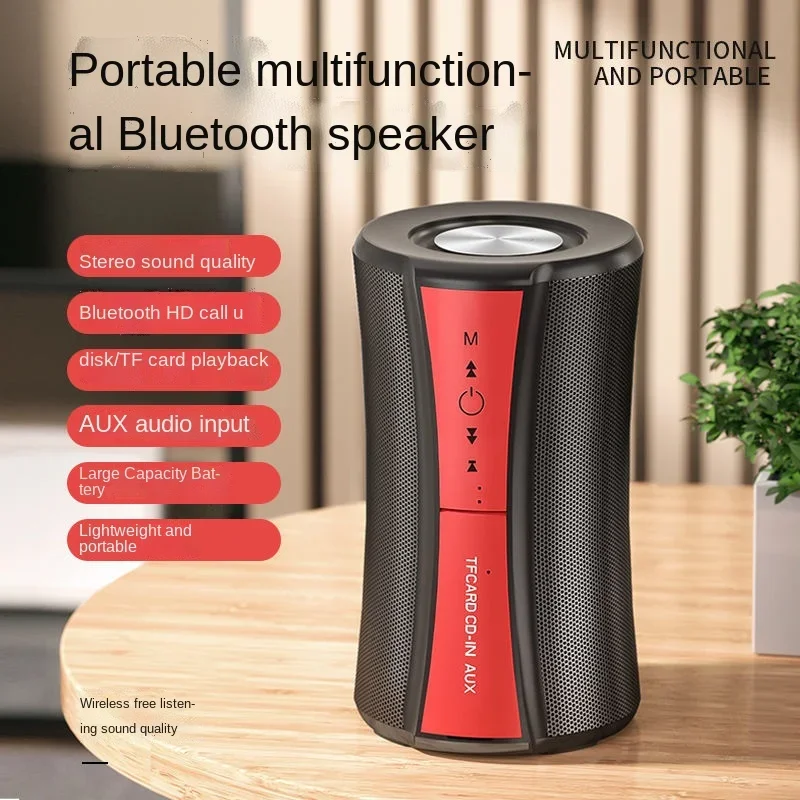 Bluetooth Speaker Card Usb Car Home Outdoor Sports Heavy Subwoofer Single Loop Play Small Stereo
Bluetooth Speaker Card Usb Car Home Outdoor Sports Heavy Subwoofer Single Loop Play Small Stereo
