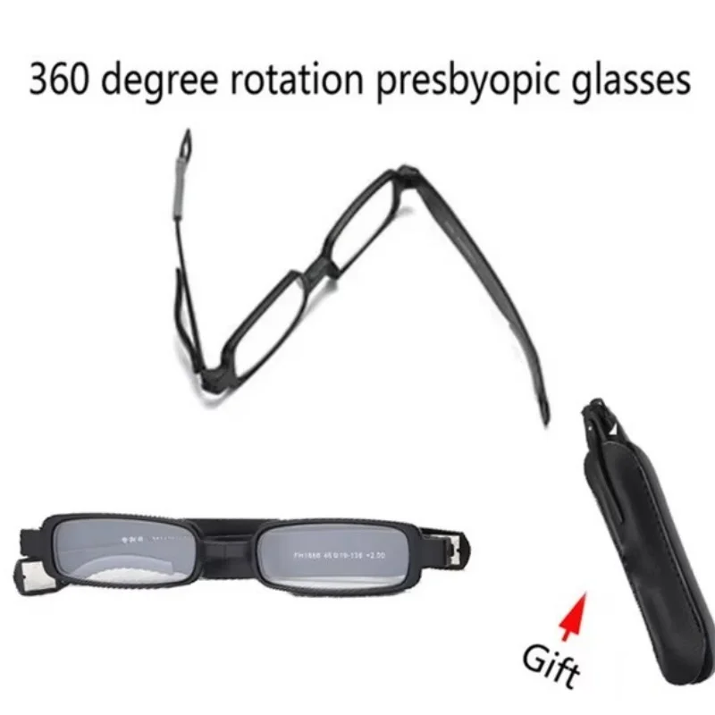 Clara Vida Folding Portable Reading Glasses Rotation Foldable Reading Glasses Men Women with case +1 +1.5 +2 +2.5 +3 +3.5 +4
Clara Vida Folding Portable Reading Glasses Rotation Foldable Reading Glasses Men Women with case +1 +1.5 +2 +2.5 +3 +3.5 +4