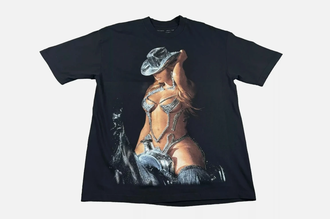 Beyonce Renaissance Tour Shirt Womens Plus Size 100%cotton Half Sleeve Black Cowgirl Tee Concert Album 2025
Beyonce Renaissance Tour Shirt Womens Plus Size 100%cotton Half Sleeve Black Cowgirl Tee Concert Album 2025