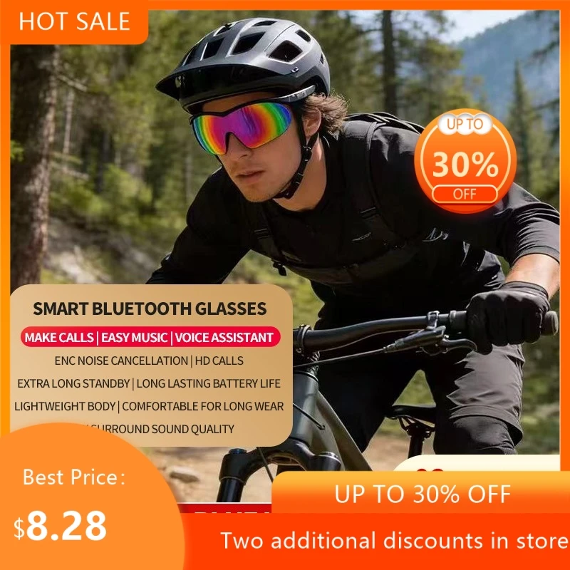 Bluetooth Smart Glasses HIFI Music Voice Assistant Hands-free Call Ultra-light Fashion Eyeglasses For Men Women Daily Use 2026
Bluetooth Smart Glasses HIFI Music Voice Assistant Hands-free Call Ultra-light Fashion Eyeglasses For Men Women Daily Use 2026