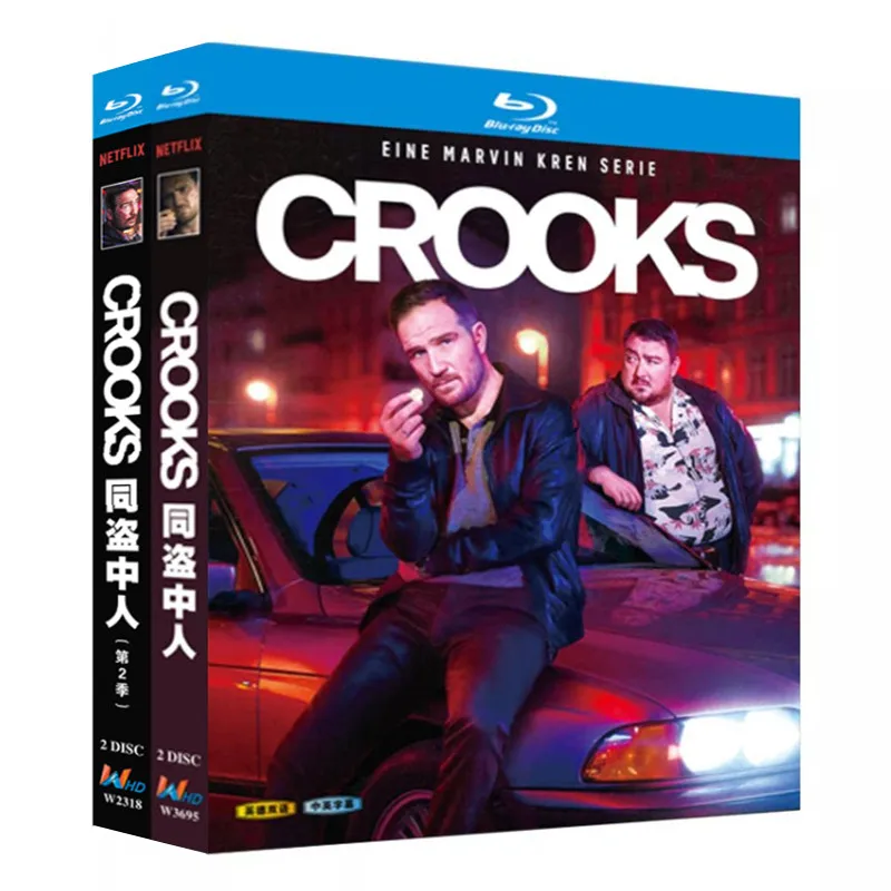 Blu-ray Ultra HD German TV Series Same Thief Seasons 1–2 BD Discs Box Set with Chinese English Traditional Chinese and
Blu-ray Ultra HD German TV Series Same Thief Seasons 1–2 BD Discs Box Set with Chinese English Traditional Chinese and