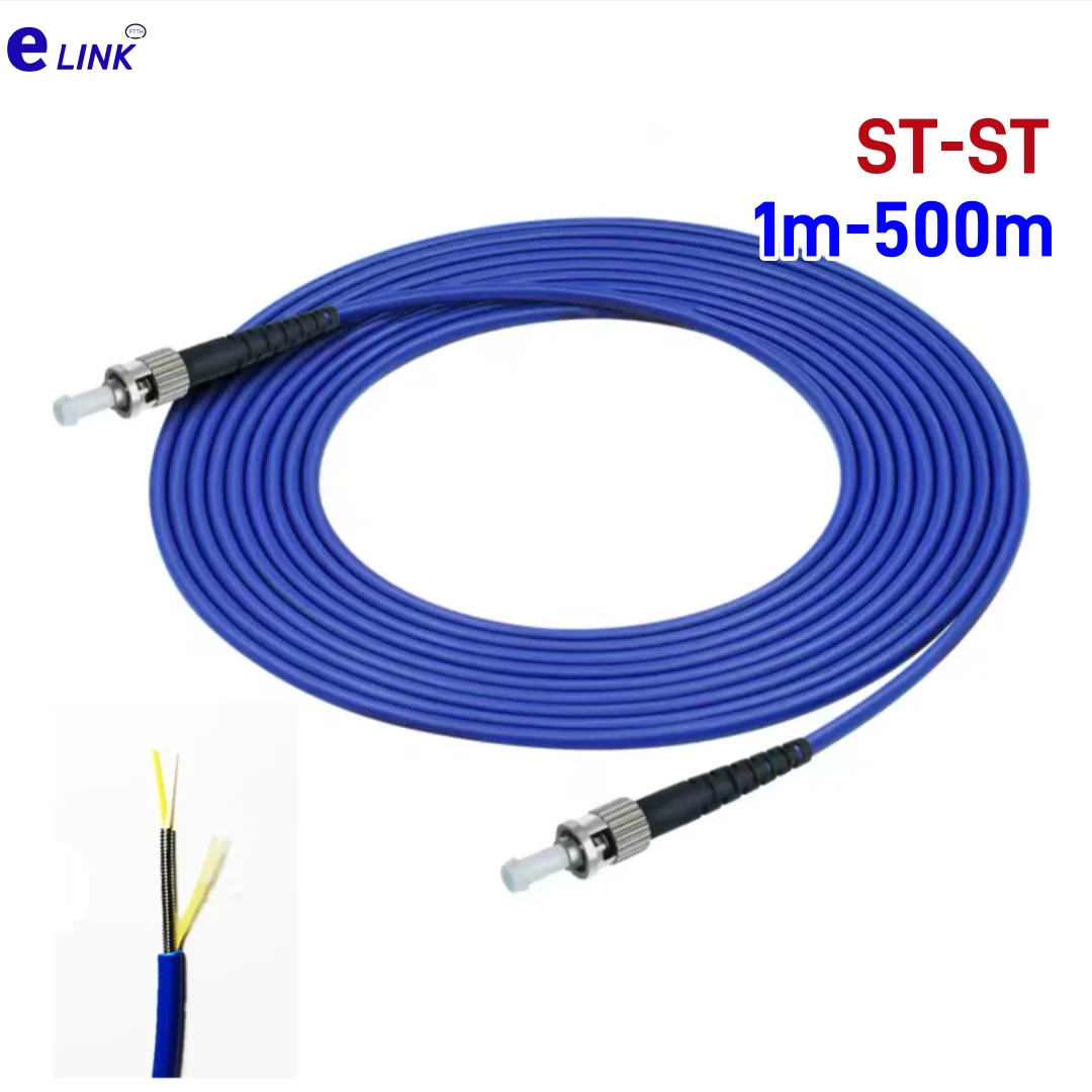 fiber optic jumper 1-500M ST-ST 1C 200m 120m 50m 100m 30m20m ratproof waterproof ST-ST UPC SM single core blue indoor outdoor
fiber optic jumper 1-500M ST-ST 1C 200m 120m 50m 100m 30m20m ratproof waterproof ST-ST UPC SM single core blue indoor outdoor