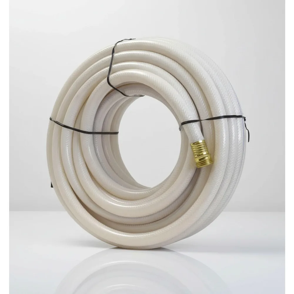 High Pressure Drinking Water Hose 5/8" x 50' White for RV Hookups, Safe NSF Listed
High Pressure Drinking Water Hose 5/8" x 50' White for RV Hookups, Safe NSF Listed