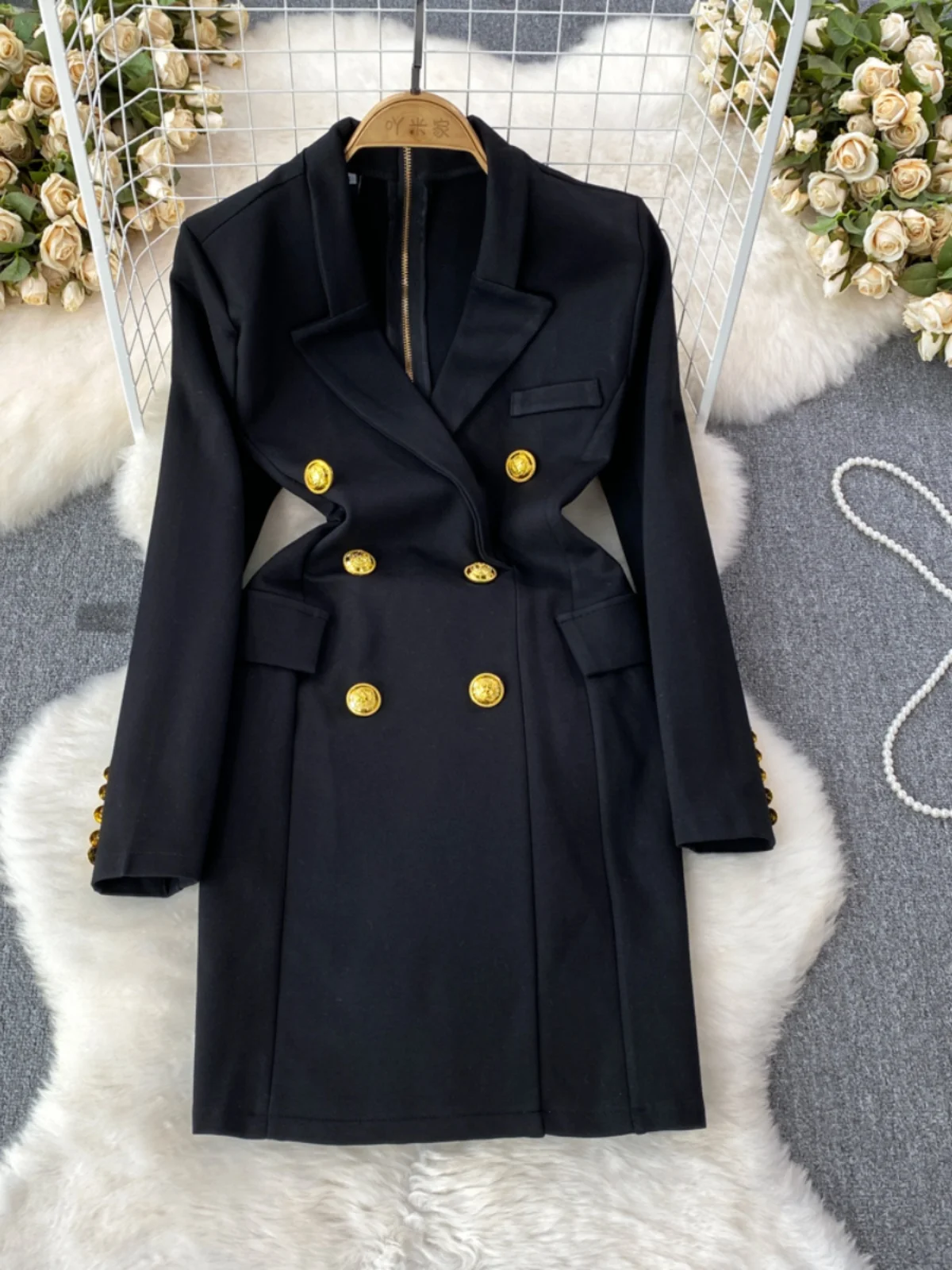 Hebe Sle металлическая юбка-миди с двойной пуговицей на талии, костюм Dr, женская длинная юбка с высокой талией, однотонная юбка для поездок на работу
Hebe Sle металлическая юбка-миди с двойной пуговицей на талии, костюм Dr, женская длинная юбка с высокой талией, однотонная юбка для поездок на работу