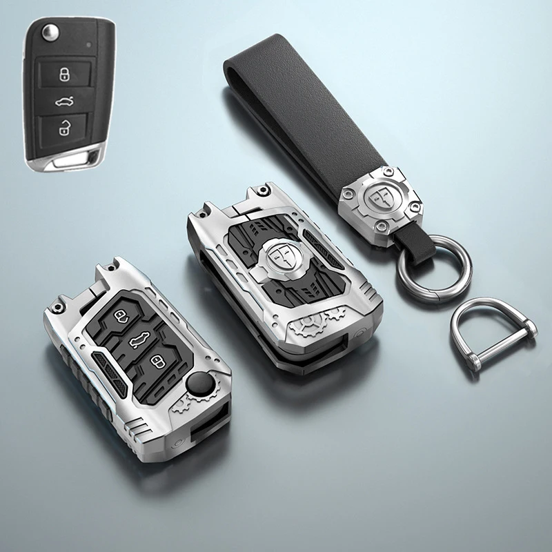 New Zinc Alloy Car Key Case Cover Fob For Volkswagen VW Golf 7 ALLTRACK MK7 Tiguan SEAT Ateca Leon FR 2 Ibiza Skoda Octavia
New Zinc Alloy Car Key Case Cover Fob For Volkswagen VW Golf 7 ALLTRACK MK7 Tiguan SEAT Ateca Leon FR 2 Ibiza Skoda Octavia