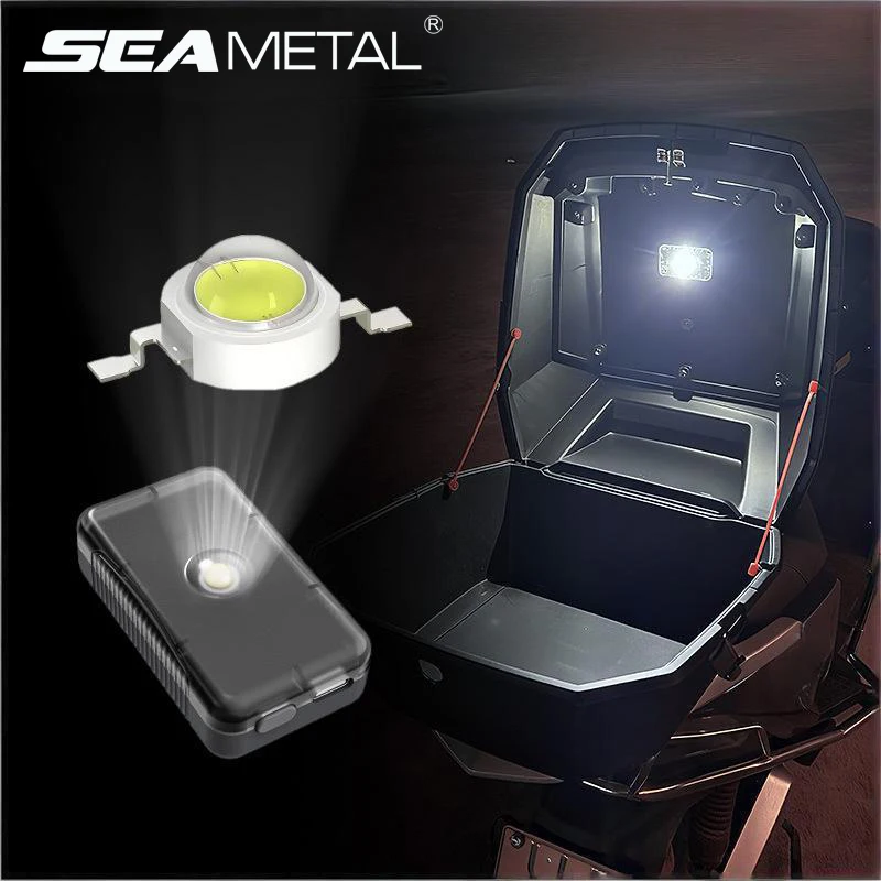 SEAMETAL 1/2pcs LED Bead Lamp High Brightness Motorcycle Locomotive Box Sensor Light for Car Interior Lighting Trunk Storage
SEAMETAL 1/2pcs LED Bead Lamp High Brightness Motorcycle Locomotive Box Sensor Light for Car Interior Lighting Trunk Storage