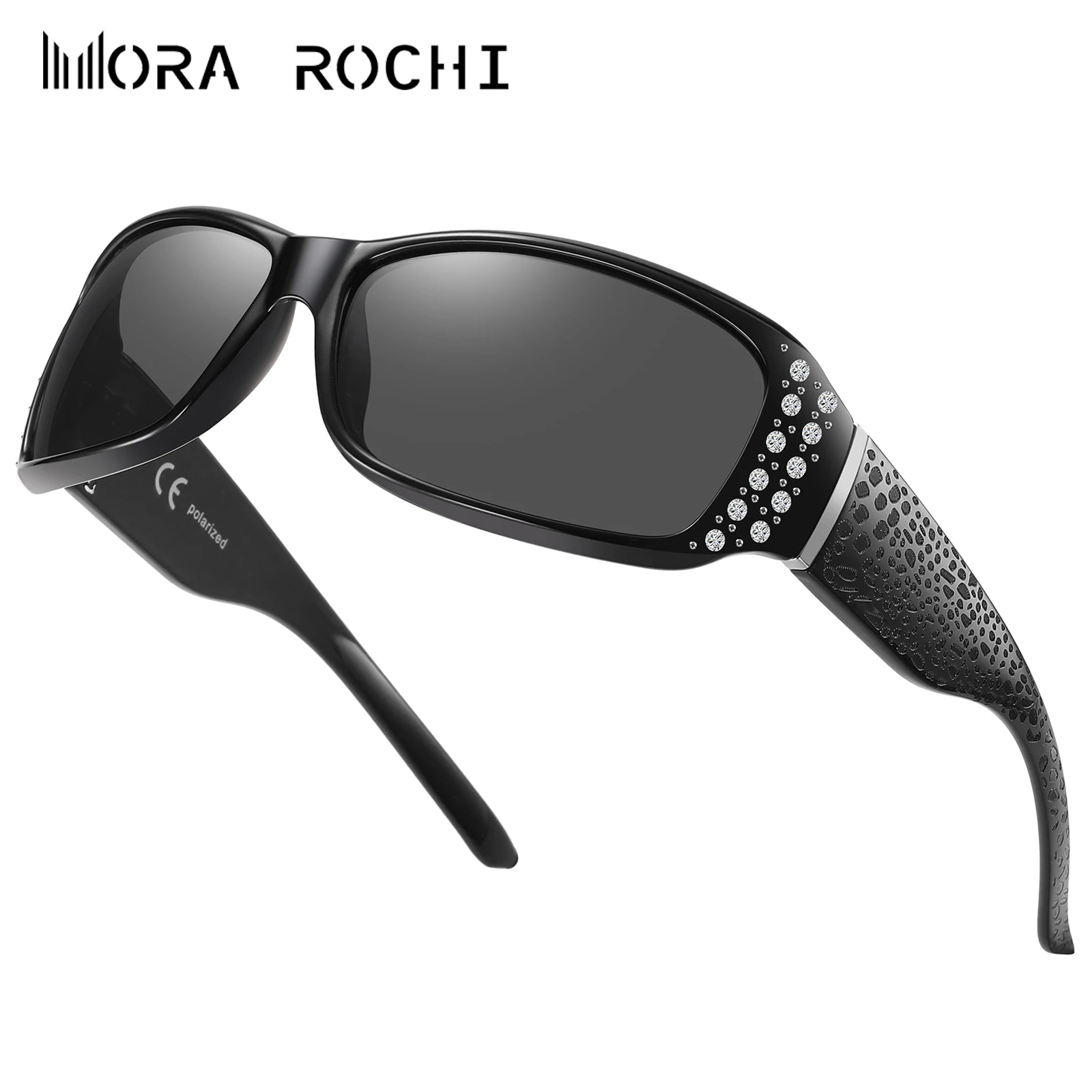 Rhinestone Polarized Sunglasses Women Vintage Wrap Around Glasses Crystal Oversized Bling Vintage for Driving Fishing 0010
Rhinestone Polarized Sunglasses Women Vintage Wrap Around Glasses Crystal Oversized Bling Vintage for Driving Fishing 0010
