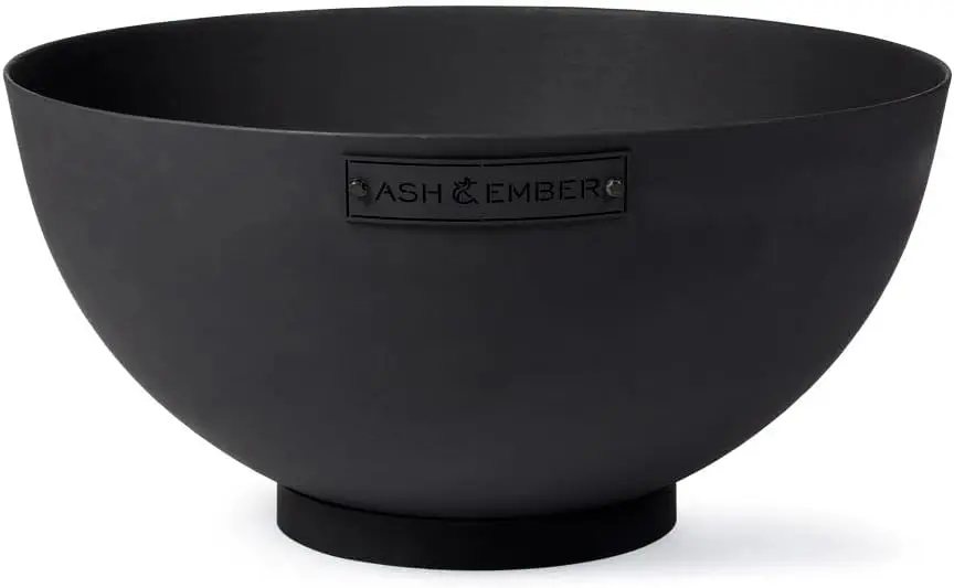 Ash Ember 29 Hemisphere Fire Pit Wood Burning Outdoor Fire Bowl High Temp Black Paint Over Cast Iron Half Sphere Outside
Ash Ember 29 Hemisphere Fire Pit Wood Burning Outdoor Fire Bowl High Temp Black Paint Over Cast Iron Half Sphere Outside