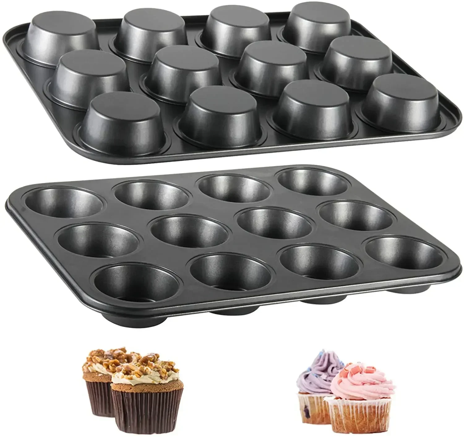 6/12 Cups Square Cupcake Pan Muffin Tray Cupcake Mold Muffin Pan Carbon Steel Baking Pan Non Stick Bakeware 657
6/12 Cups Square Cupcake Pan Muffin Tray Cupcake Mold Muffin Pan Carbon Steel Baking Pan Non Stick Bakeware 657