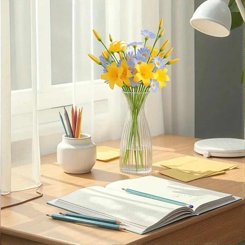 50/100pc stripe style vase set diy floral decoration for home table wedding dinner party holiday volume pack top quality
50/100pc stripe style vase set diy floral decoration for home table wedding dinner party holiday volume pack top quality