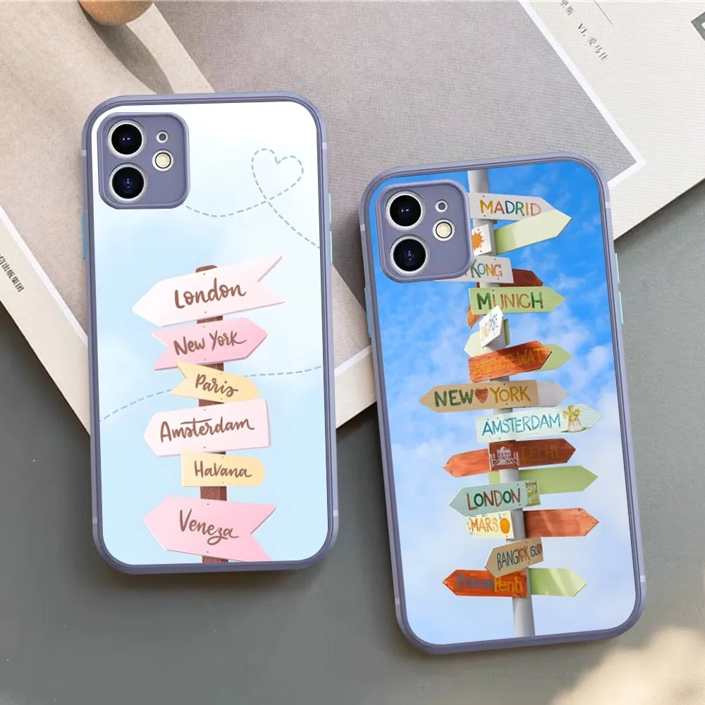 W-World M-Map Travel Phone Case For IPhone 14 11 12 13 Mini Pro Max 8 7 Plus X XR XS MAX Translucent Matte Cover
W-World M-Map Travel Phone Case For IPhone 14 11 12 13 Mini Pro Max 8 7 Plus X XR XS MAX Translucent Matte Cover