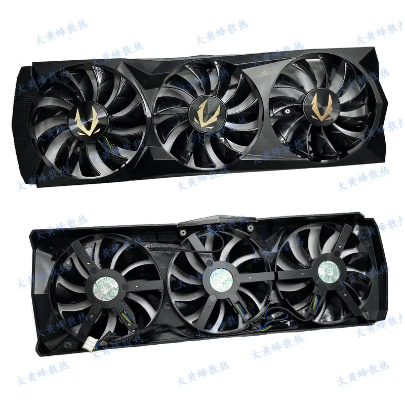 Новый оригинальный охлаждающий вентилятор для ZOTAC GeForce RTX2080ti 11 ГБ AMP Edition
Новый оригинальный охлаждающий вентилятор для ZOTAC GeForce RTX2080ti 11 ГБ AMP Edition