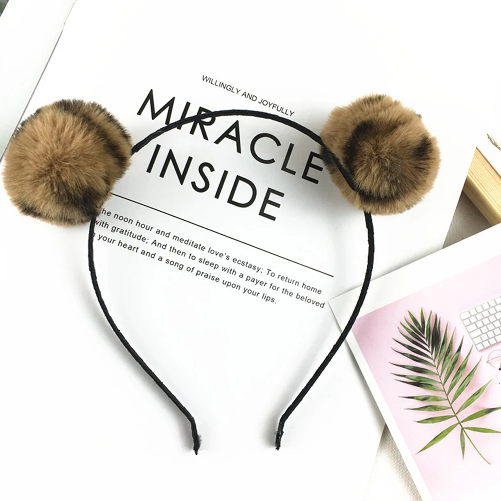 4 PCS/Set Leopard Print Hair Ball Headband Hoop Party Accessories Cute Bee Headwear Cosplay Headdress
4 PCS/Set Leopard Print Hair Ball Headband Hoop Party Accessories Cute Bee Headwear Cosplay Headdress
