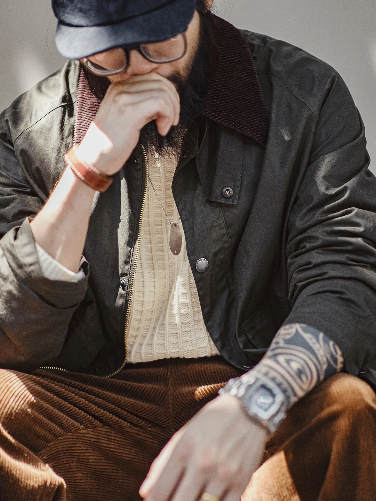 Мужская осенняя верхняя одежда Maden Vintage Oil Wax Fiing Jaet, ретро-американский рабочий стиль, пальто с воротником-стойкой, молодежный, из хлопка
Мужская осенняя верхняя одежда Maden Vintage Oil Wax Fiing Jaet, ретро-американский рабочий стиль, пальто с воротником-стойкой, молодежный, из хлопка