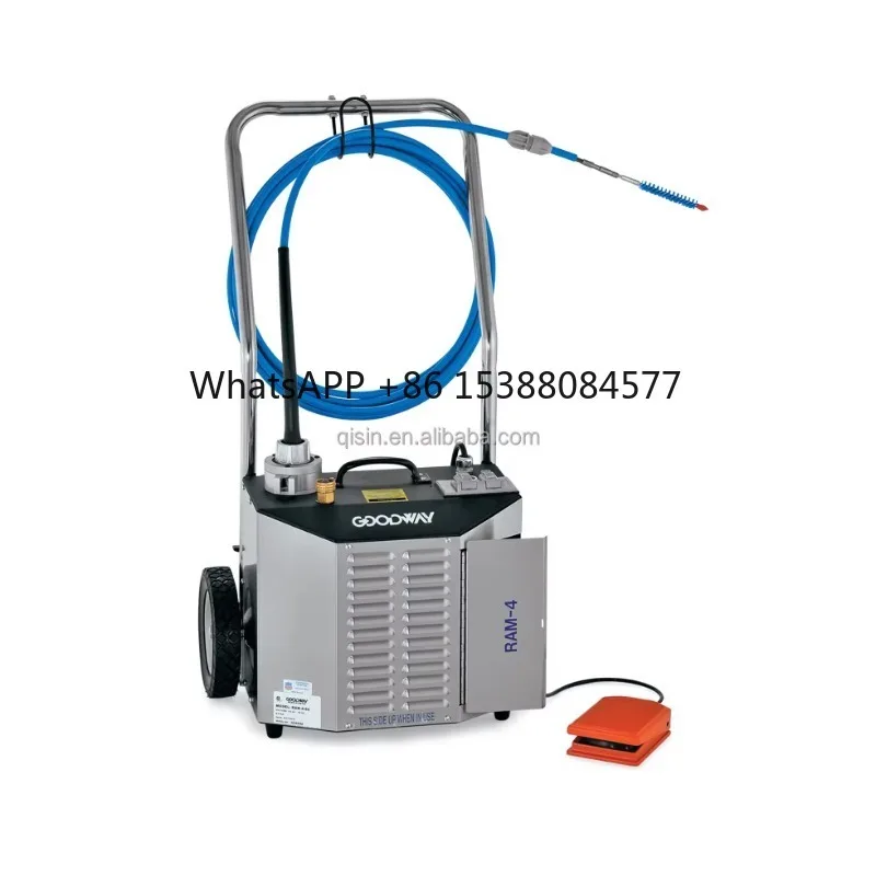 Central Air Conditioner RAM-4a-50-R Goodway QX-202 Condenser Evaporator Heat Exchanger Chiller Tube Cleaner Equipment
Central Air Conditioner RAM-4a-50-R Goodway QX-202 Condenser Evaporator Heat Exchanger Chiller Tube Cleaner Equipment