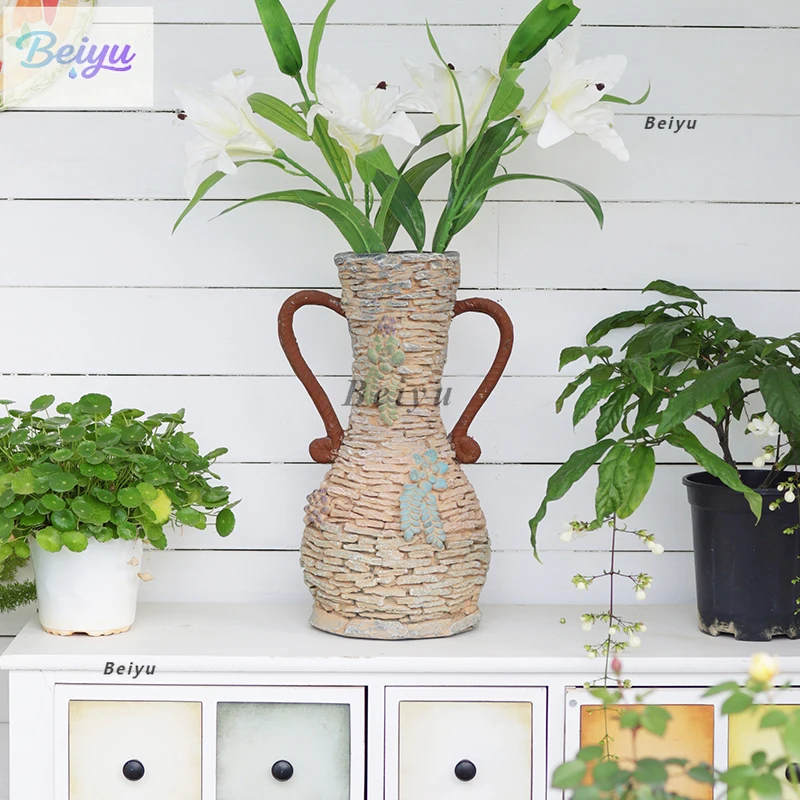 Ретро ваза ручной работы имитация грубой керамики цветочная композиция имитация сушеных цветов большой цветочный горшок гостиная спальня
Ретро ваза ручной работы имитация грубой керамики цветочная композиция имитация сушеных цветов большой цветочный горшок гостиная спальня