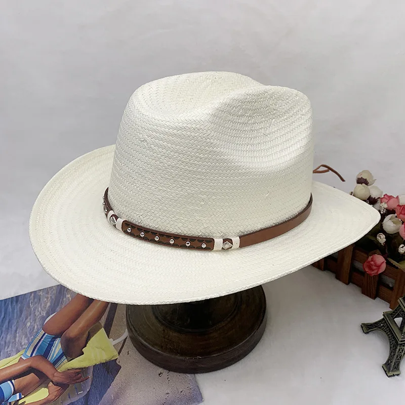 New Summer Sun Protection Hand-woven Sun Protection French Panama Straw Hat Hot Sale Fashion Men And Women Classic Top Hat
New Summer Sun Protection Hand-woven Sun Protection French Panama Straw Hat Hot Sale Fashion Men And Women Classic Top Hat