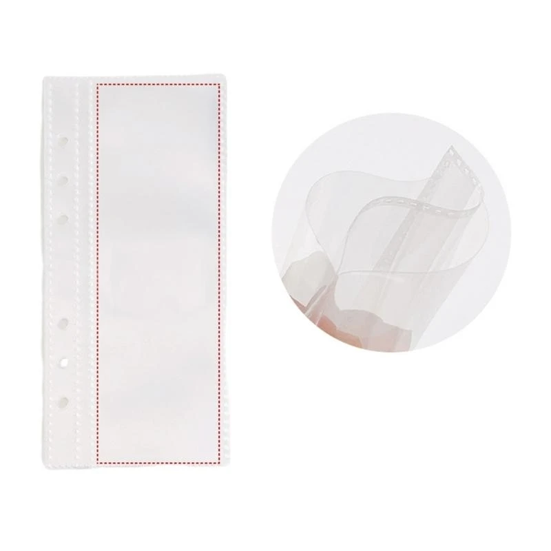 6 Rings PVC Card Photo Album Covers OR 6 Hole Punched Pocket Photo Card Sleeve
6 Rings PVC Card Photo Album Covers OR 6 Hole Punched Pocket Photo Card Sleeve