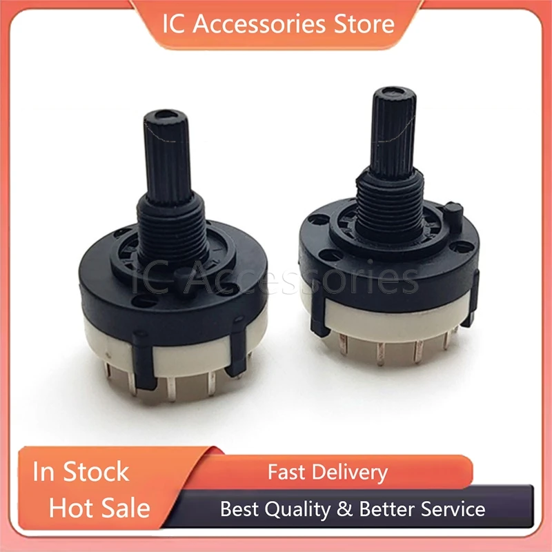 2Pcs RS26 Selectable Band Rotary Channel Selector Switch Single Deck Rotary Switch 1P12T 2P6T 3P4T 4P3T Handle 20mm
2Pcs RS26 Selectable Band Rotary Channel Selector Switch Single Deck Rotary Switch 1P12T 2P6T 3P4T 4P3T Handle 20mm