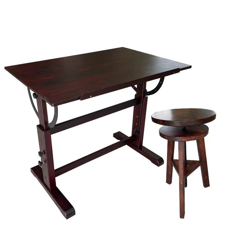 Student desk, drawing table, walnut colored lifting workbenc
Student desk, drawing table, walnut colored lifting workbenc