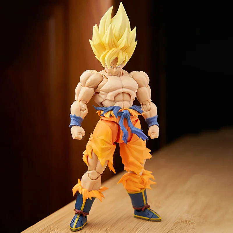 Shf Dragon Ball Z Son Goku Легендарная фигурка ПВХ Подвижная коллекция Аниме 17 см Супер Сайян Какаротто Фигурка Модель игрушки
Shf Dragon Ball Z Son Goku Легендарная фигурка ПВХ Подвижная коллекция Аниме 17 см Супер Сайян Какаротто Фигурка Модель игрушки