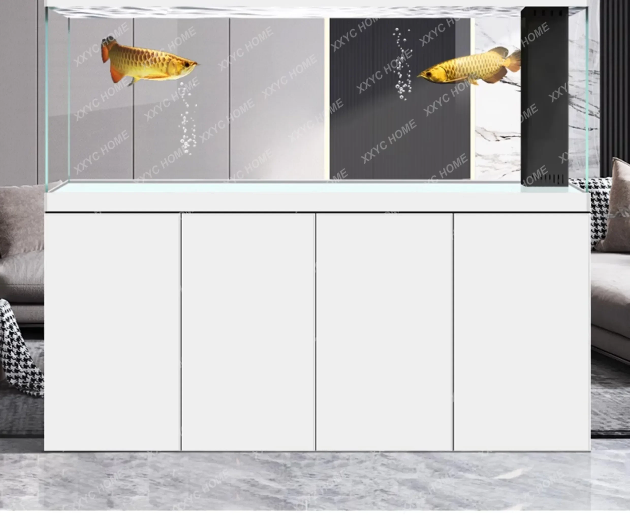 Live Fish Large Aquarium Ornamental Fish Living Room Indoors Modern Glass Aquarium Luxury Floor Home Furniture
Live Fish Large Aquarium Ornamental Fish Living Room Indoors Modern Glass Aquarium Luxury Floor Home Furniture