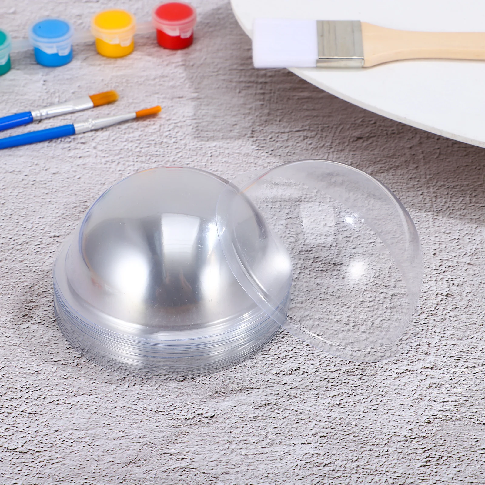 20pcs Semicircular Micro Landscape Cover Clear PVC DIY Half Sphere Dome Display Case for Home Decor Candy Containers
20pcs Semicircular Micro Landscape Cover Clear PVC DIY Half Sphere Dome Display Case for Home Decor Candy Containers
