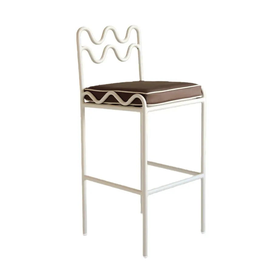 #Elegance Design Midcentury Modern Farmhouse Home Bar Powder Coated Metal Wave Barstool Indoor Outdoor Fabric High Chair Kitchen
#Elegance Design Midcentury Modern Farmhouse Home Bar Powder Coated Metal Wave Barstool Indoor Outdoor Fabric High Chair Kitchen