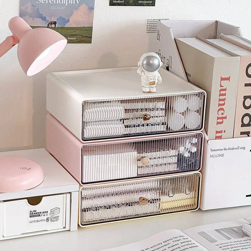 Transparent Desk Organizer Box Office Stationery Cosmetic Storage Tray Women's Workbench Arrangement Magic Tool Plastic Material
Transparent Desk Organizer Box Office Stationery Cosmetic Storage Tray Women's Workbench Arrangement Magic Tool Plastic Material