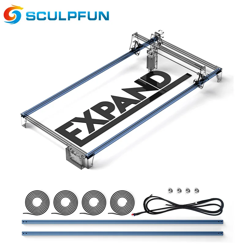 SCULPFUN Engraving Area Expansion Kit for Expanding the engraving Area of S6/S6pro/S9 Engraving Machine to 925x410mm V-slot
SCULPFUN Engraving Area Expansion Kit for Expanding the engraving Area of S6/S6pro/S9 Engraving Machine to 925x410mm V-slot
