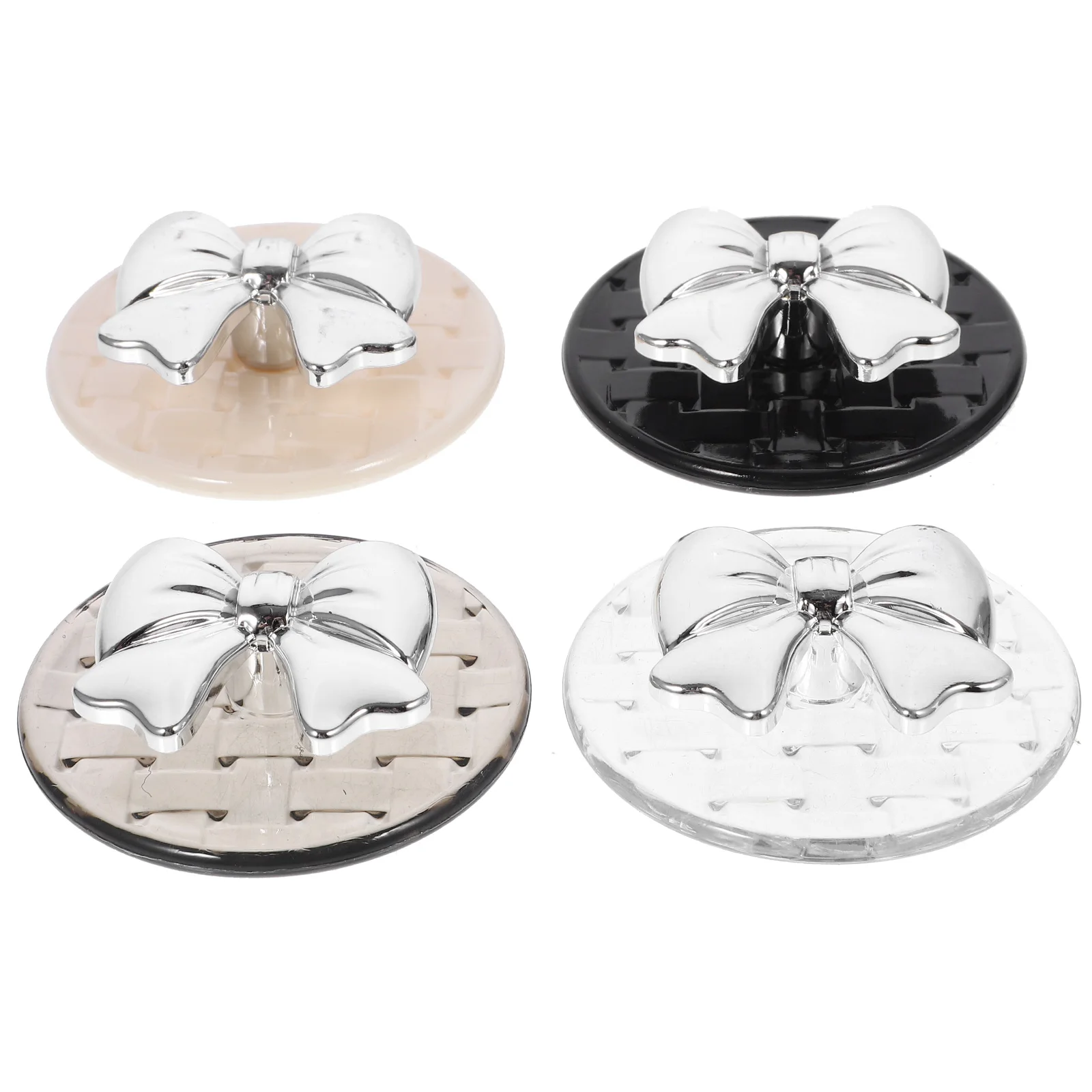 4pcs Strong Adhesive Hooks Cute Bow Design Non Mark Wall Hooks for Bath Towels Clothes Hats Scarves Umbrellas High Load Capacity
4pcs Strong Adhesive Hooks Cute Bow Design Non Mark Wall Hooks for Bath Towels Clothes Hats Scarves Umbrellas High Load Capacity