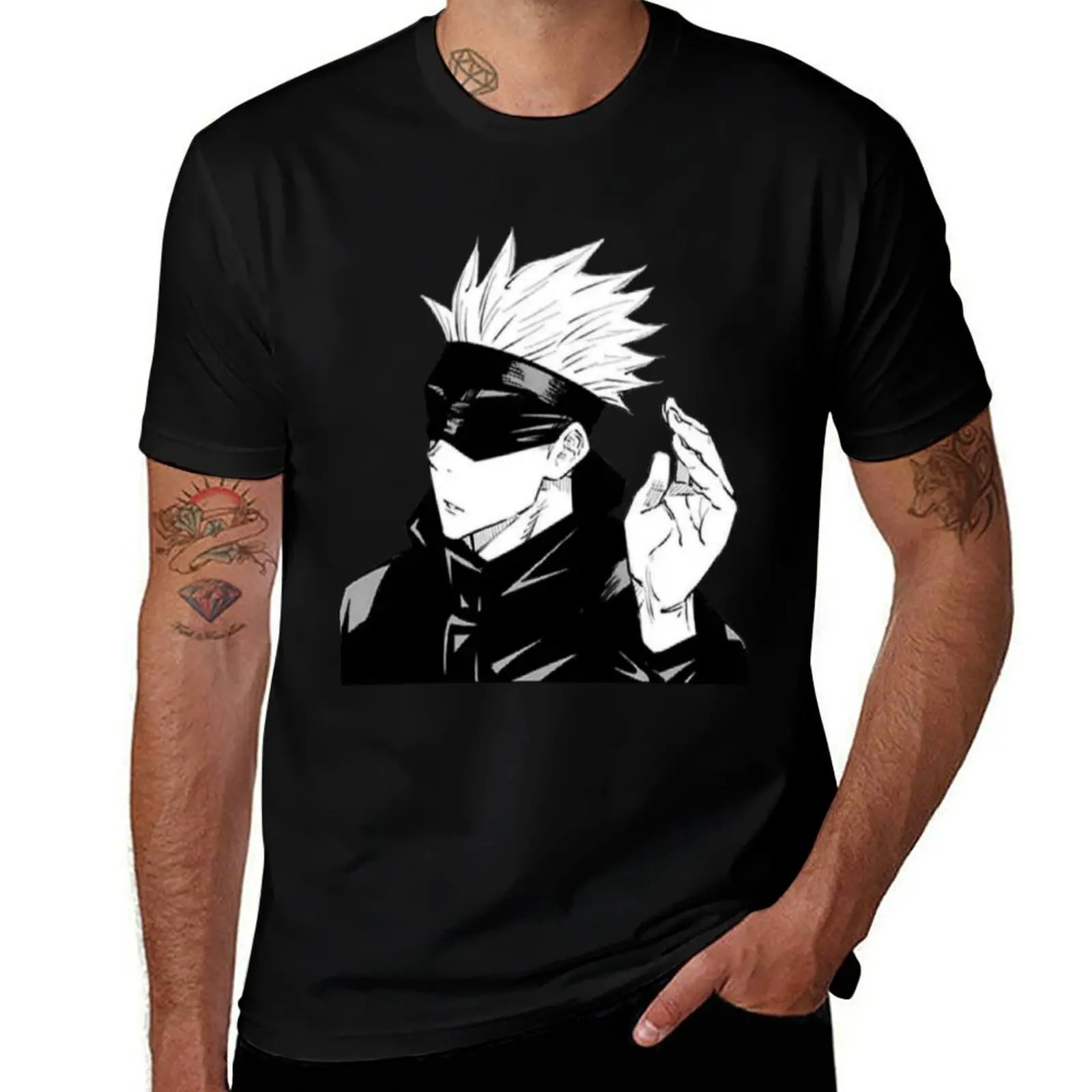 gojo T-Shirt t shirt men 100% cotton luxury brand essential t shirt T-Shirt 
gojo T-Shirt t shirt men 100% cotton luxury brand essential t shirt T-Shirt