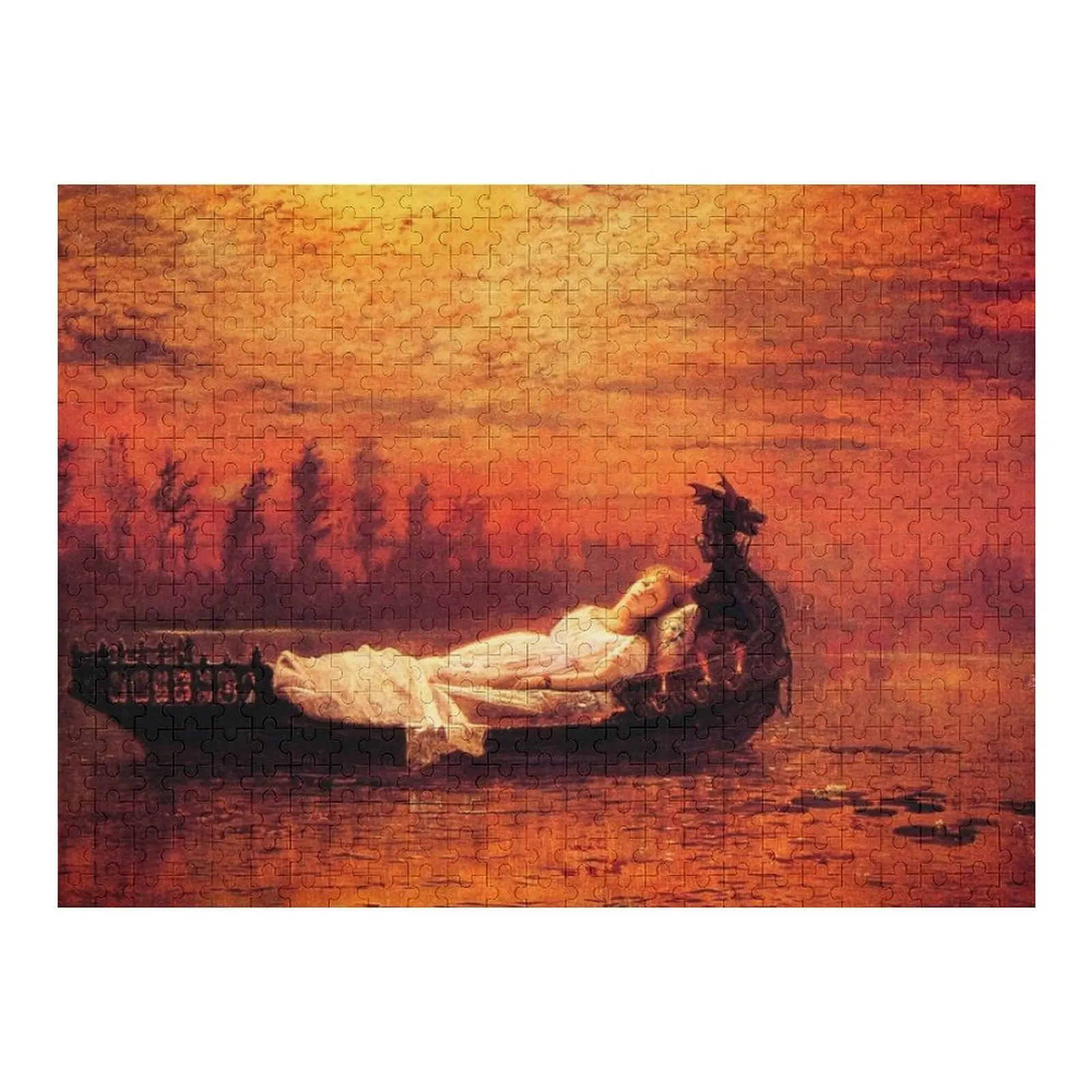 The Lady of Shalott, by John Atkinson Grimshaw Jigsaw Puzzle Customized Kids Gift Wooden Name Puzzle
The Lady of Shalott, by John Atkinson Grimshaw Jigsaw Puzzle Customized Kids Gift Wooden Name Puzzle