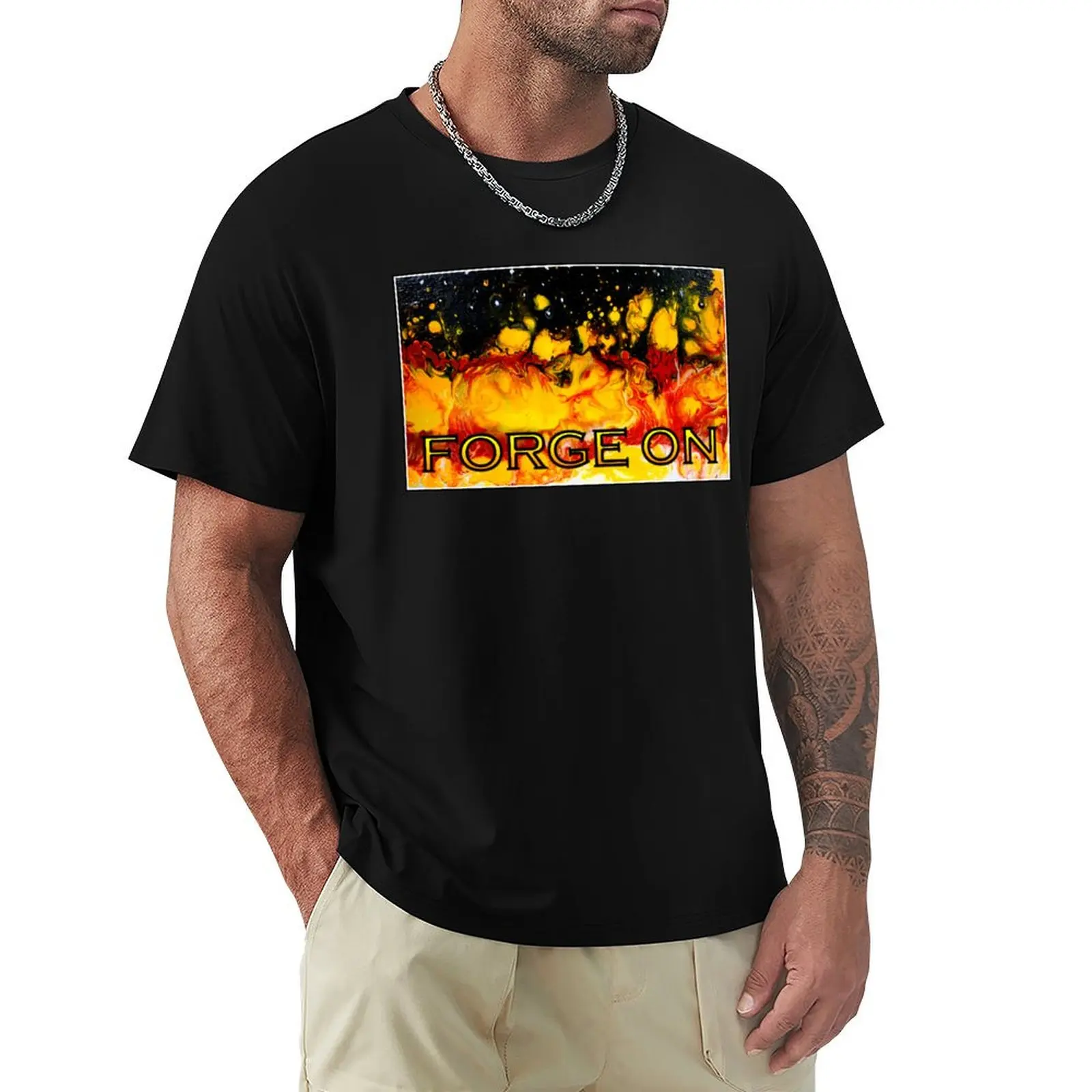 Forge On T-Shirt Lightweight Casual Summer T-Shirt
Forge On T-Shirt Lightweight Casual Summer T-Shirt