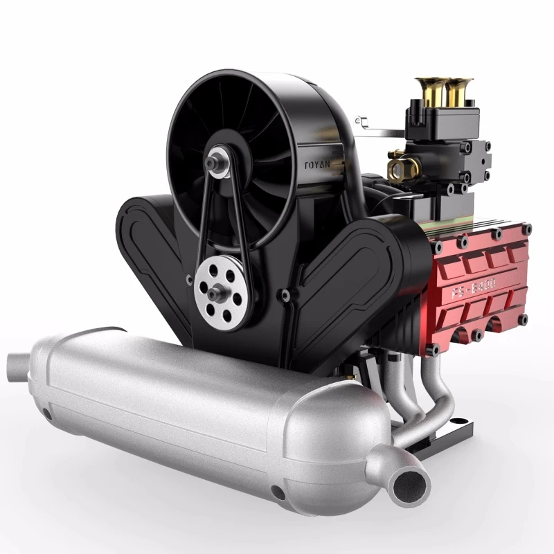 TOYAN FS-B400AC DIY 4-stroke Horizontally Opposed 4-cylinder Real Power Methanol Engine Model Men GIift
TOYAN FS-B400AC DIY 4-stroke Horizontally Opposed 4-cylinder Real Power Methanol Engine Model Men GIift