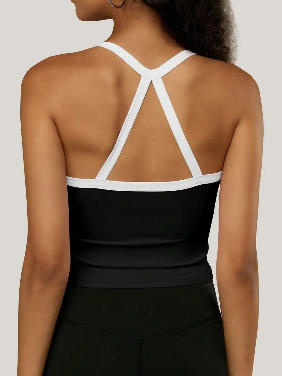 Womens Push-Up Sports Bra With Crisscross Back Breathable Yoga Top For Gym Running
Womens Push-Up Sports Bra With Crisscross Back Breathable Yoga Top For Gym Running