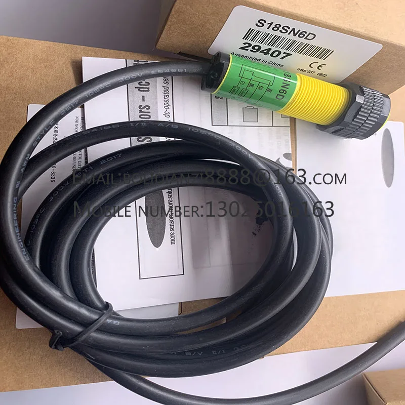 Photoelectric sensor QS18EN6DV QS18EP6DV QS18EP6DB QS18EN6DB In stock One year warranty
Photoelectric sensor QS18EN6DV QS18EP6DV QS18EP6DB QS18EN6DB In stock One year warranty