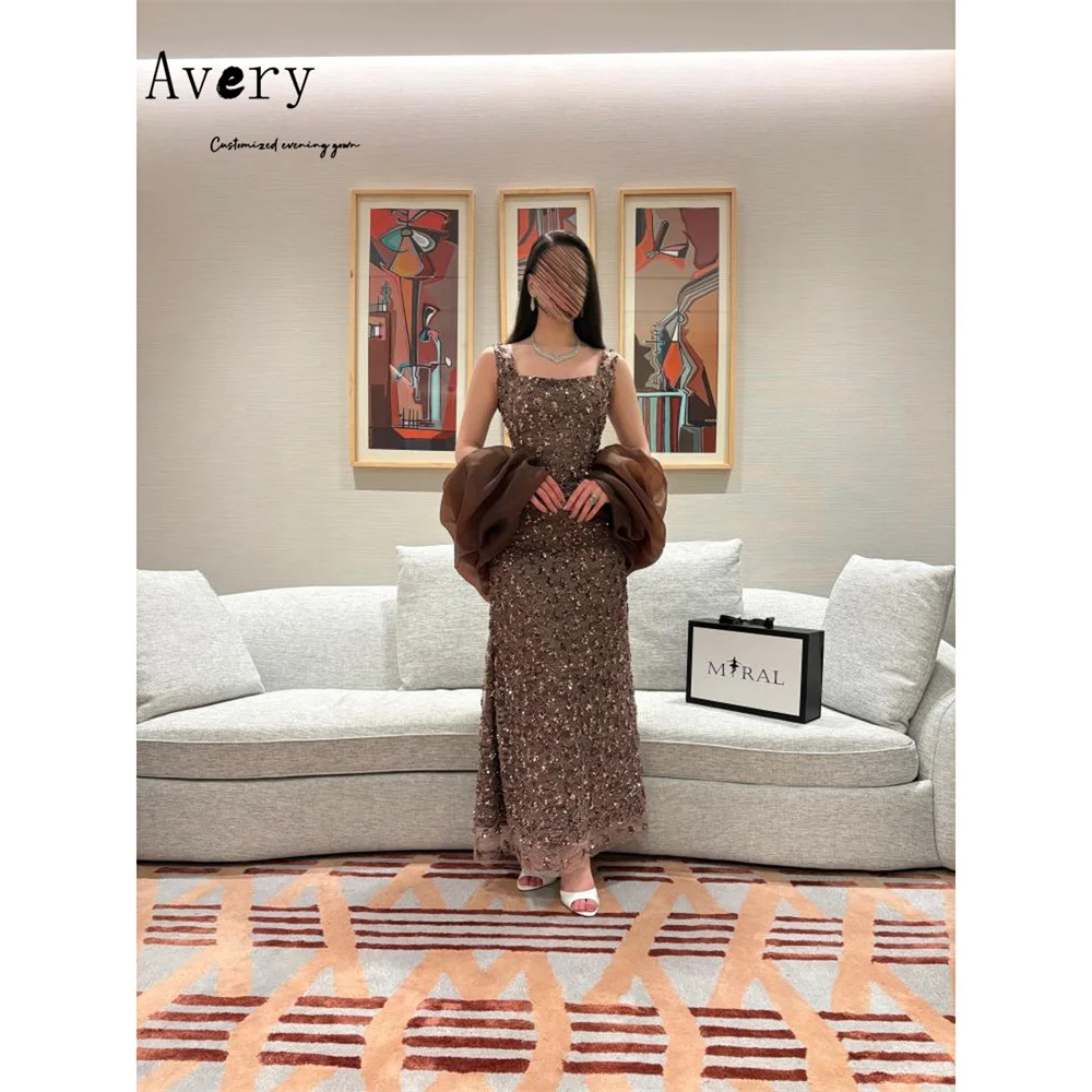 Avery Custom Fishtail Embroidery Square Collar Brown Elegant Evening Dresses for Woman Party Dresses Luxury 2026 Long Prom Dress
Avery Custom Fishtail Embroidery Square Collar Brown Elegant Evening Dresses for Woman Party Dresses Luxury 2026 Long Prom Dress