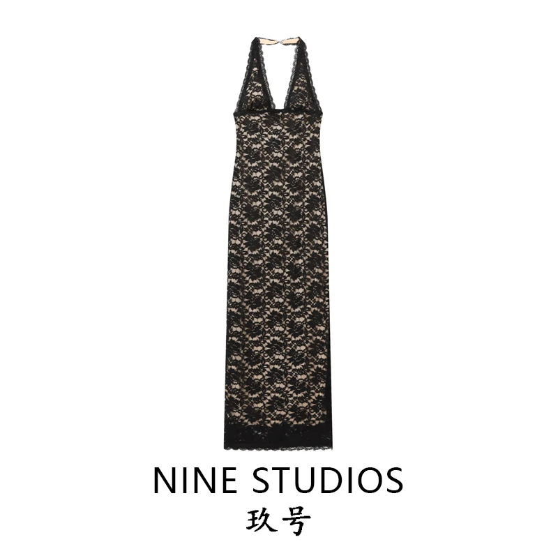 Женская прямая юбка NINE ZAR с кружевными вставками и открытой спиной, сексуальный дизайн с вырезом на ключицах, повседневная, из полиэфирного волокна
Женская прямая юбка NINE ZAR с кружевными вставками и открытой спиной, сексуальный дизайн с вырезом на ключицах, повседневная, из полиэфирного волокна