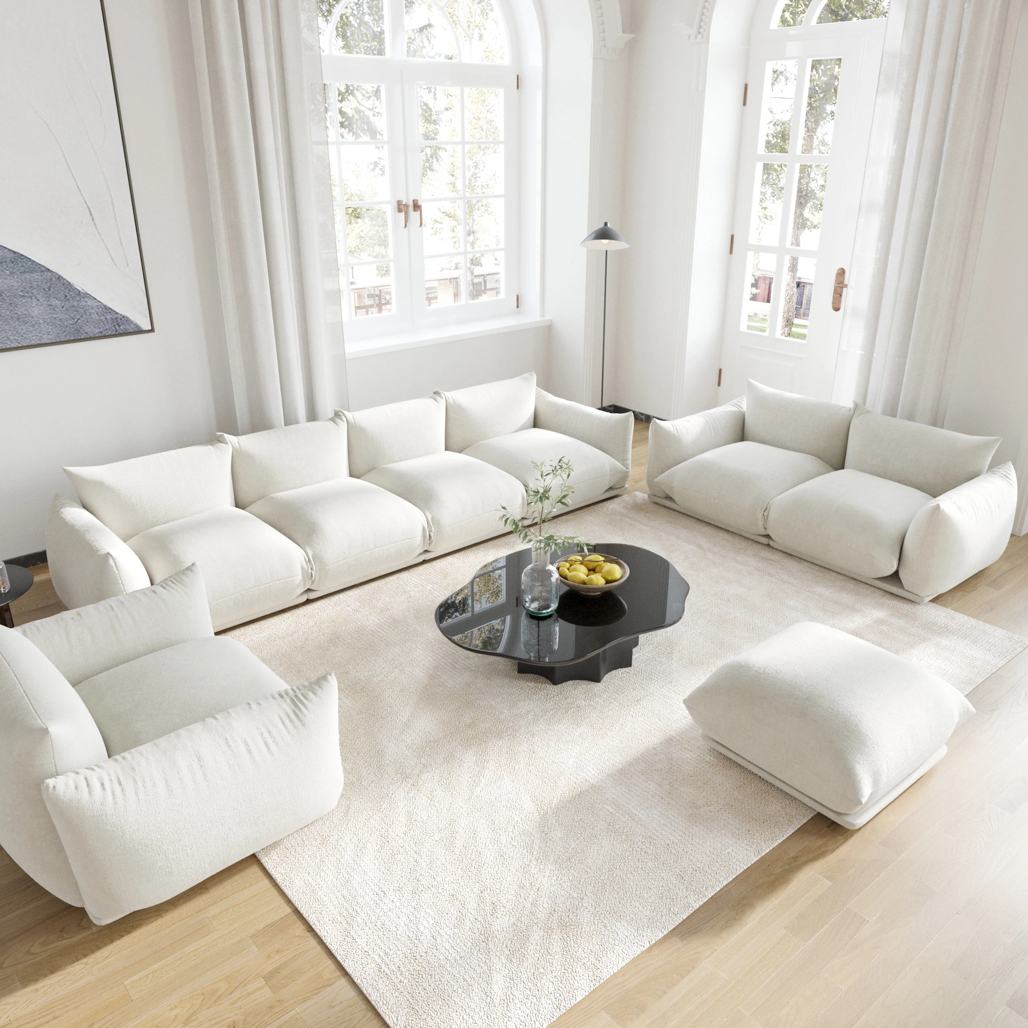 ATUNUS Drop Shipping Designer Modern Beige Velvet Fabric Living Room Family Sofa 1 2 3 4 7 Seater Couch Floor Sofa Set
ATUNUS Drop Shipping Designer Modern Beige Velvet Fabric Living Room Family Sofa 1 2 3 4 7 Seater Couch Floor Sofa Set