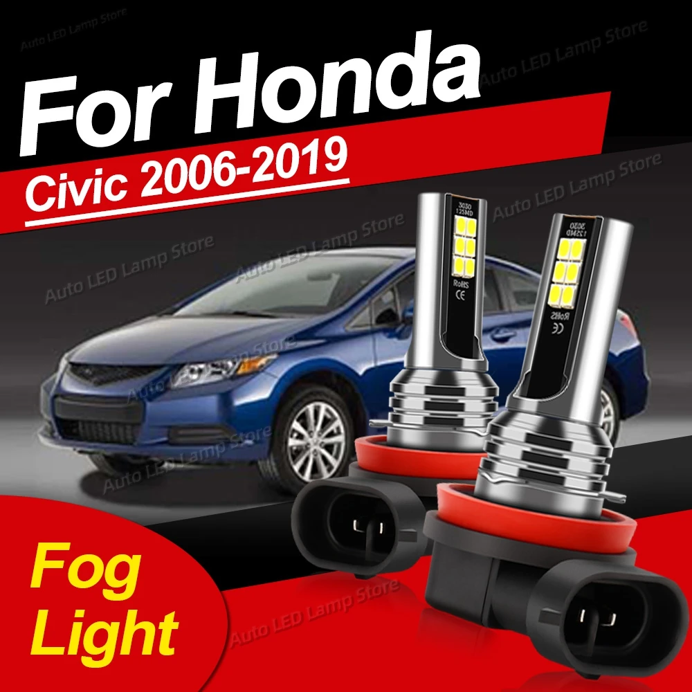 Front Fog Lamp 6000K Fog Light For Honda Civic 2006-2019 2007 2008 2009 2010 2011 2012 2013 2014 2015 Plug and Play Direct Fit
Front Fog Lamp 6000K Fog Light For Honda Civic 2006-2019 2007 2008 2009 2010 2011 2012 2013 2014 2015 Plug and Play Direct Fit