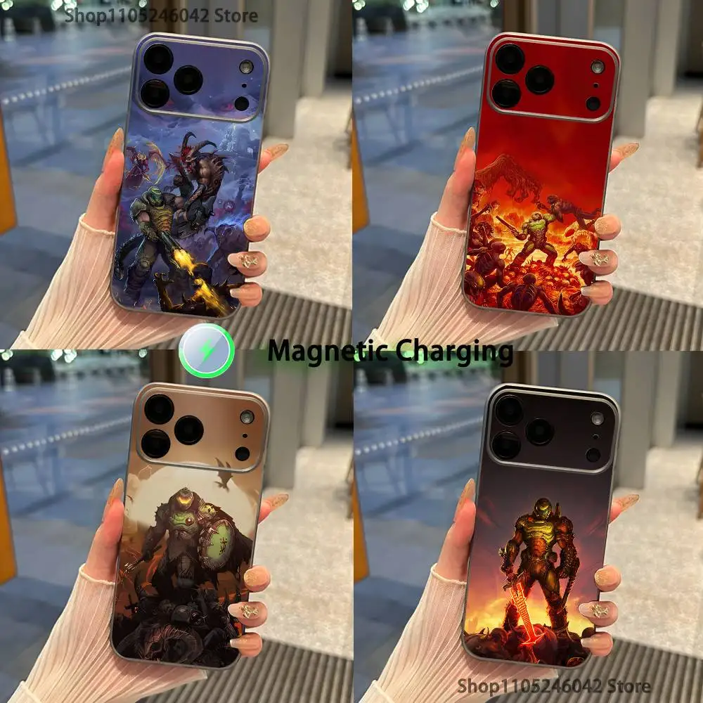 D-DoomS Game Eternal Slayer Magnetic Wireless Charging Transparent gray Phone Case For iPhone 17,16,15,14,13,12,11,Pro,Max,Plus
D-DoomS Game Eternal Slayer Magnetic Wireless Charging Transparent gray Phone Case For iPhone 17,16,15,14,13,12,11,Pro,Max,Plus