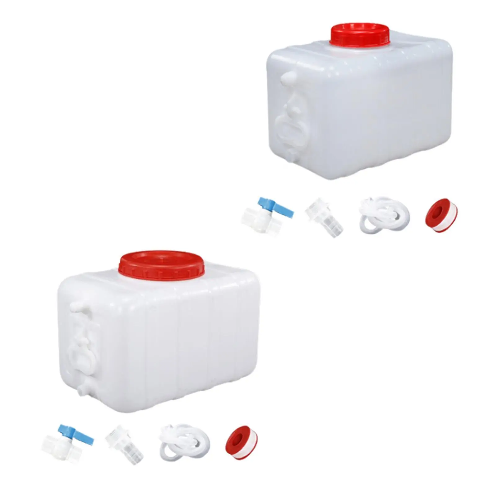 Camping Water Jug with Screw Lid Rectangular Water Tank Drink Dispenser with Handle for Travel BBQ Fishing Emergency Outdoor
Camping Water Jug with Screw Lid Rectangular Water Tank Drink Dispenser with Handle for Travel BBQ Fishing Emergency Outdoor