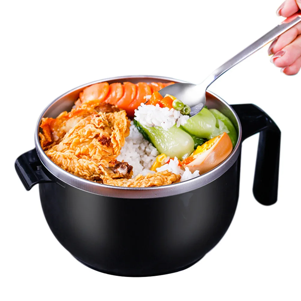 Stainless Steel Instant Noodle Bowl Food Containers With Lid Heat Insulation Anti Scald Corrosion Resistant Lunch Box For Office
Stainless Steel Instant Noodle Bowl Food Containers With Lid Heat Insulation Anti Scald Corrosion Resistant Lunch Box For Office