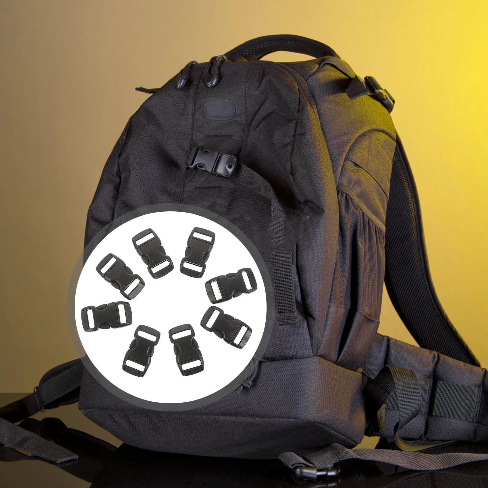 100Pcs Portable Belt Buckles Replaceable and Wear-Resistant for Camping and Travel Gear Backpack Buckle Plastic Buckle
100Pcs Portable Belt Buckles Replaceable and Wear-Resistant for Camping and Travel Gear Backpack Buckle Plastic Buckle