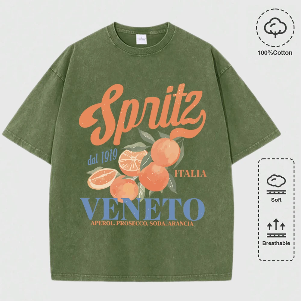 Spritzy Veneto Забавная футболка с оранжевыми фруктами и принтами, женские хлопковые свободные футболки, модная повседневная одежда, мягкая уличная одежда Y2K
Spritzy Veneto Забавная футболка с оранжевыми фруктами и принтами, женские хлопковые свободные футболки, модная повседневная одежда, мягкая уличная одежда Y2K