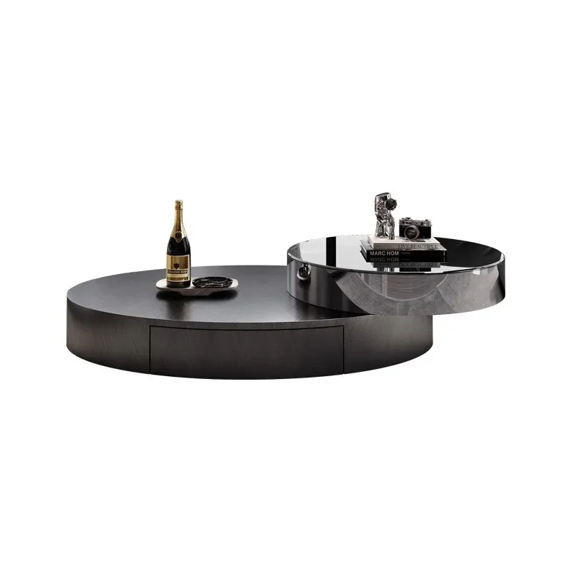 ForHome office creative design high-end stainless steel oval glass round coffee table
ForHome office creative design high-end stainless steel oval glass round coffee table
