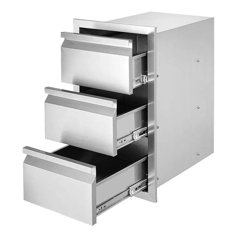 New Professional Outdoor Bbq Kitchen Island Cabinet Stainless Steel Storage Drawer
New Professional Outdoor Bbq Kitchen Island Cabinet Stainless Steel Storage Drawer