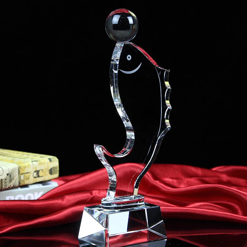 Customized Annual Fish Fishing Competition Crystal Trophy, Lettering High-end Souvenir, Home Decor Awards Fish Shape Trophy, 1Pc
Customized Annual Fish Fishing Competition Crystal Trophy, Lettering High-end Souvenir, Home Decor Awards Fish Shape Trophy, 1Pc