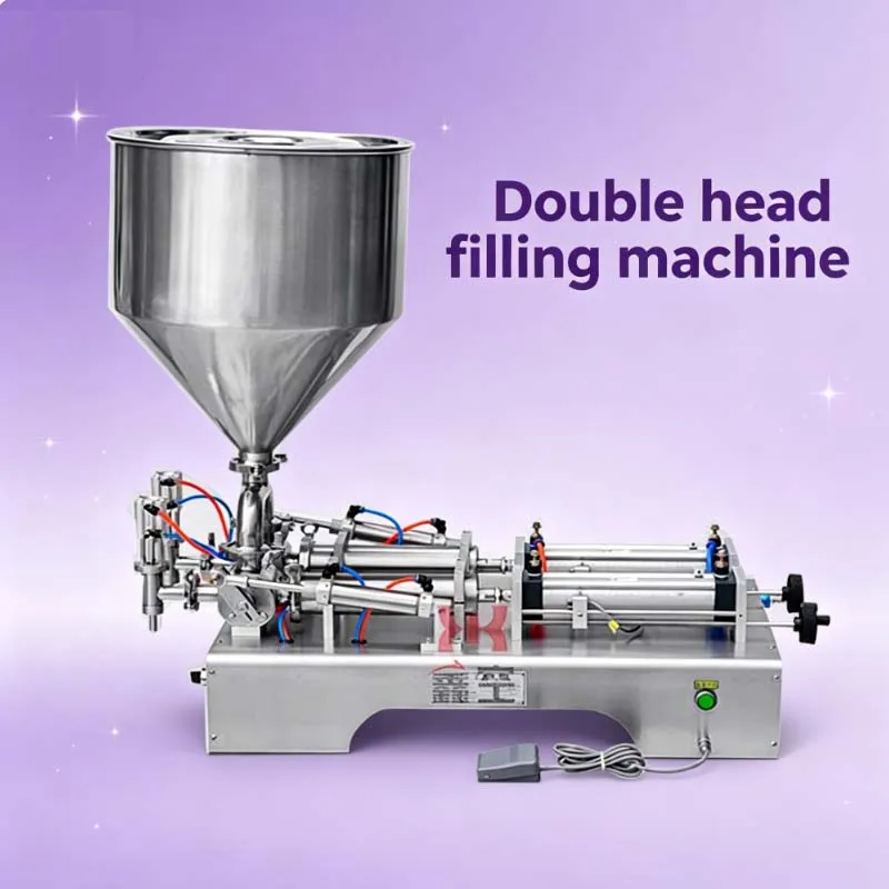 Automatic Filling Machine Cosmetic Water Perfume Essential Oil Double Heads Bottle Filler With Conveyo
Automatic Filling Machine Cosmetic Water Perfume Essential Oil Double Heads Bottle Filler With Conveyo